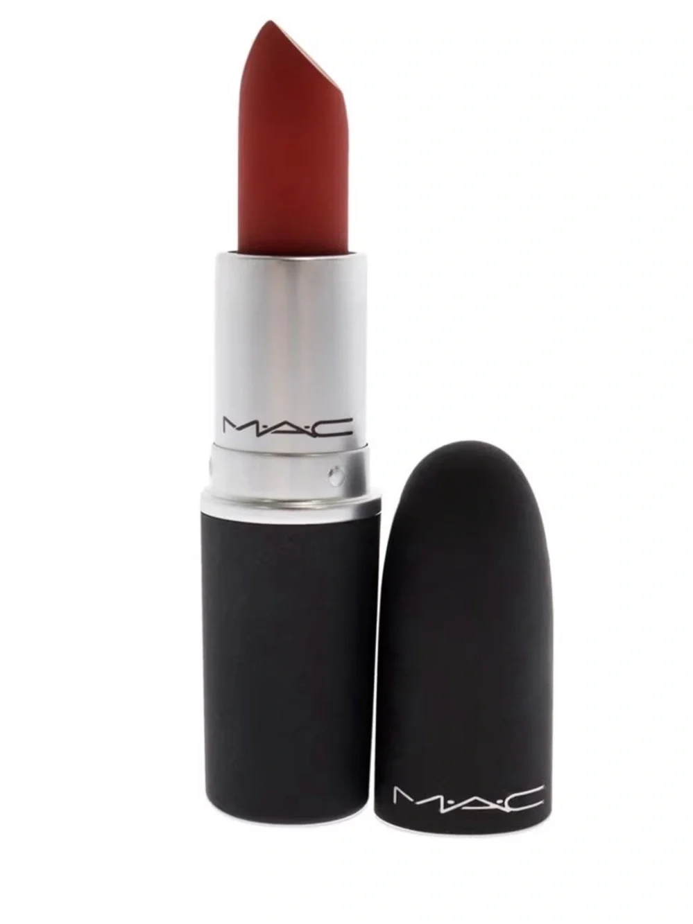 MAC Powder Kiss Lipstick - 316 Devoted to Chili (NIB)
